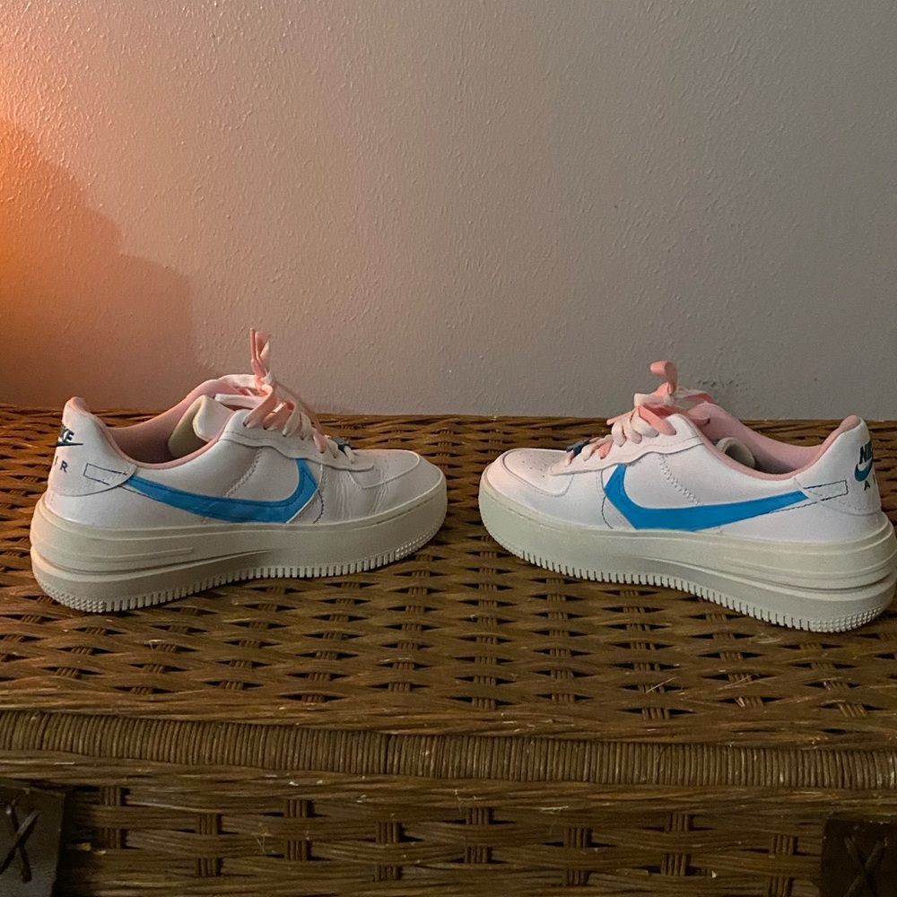 NIKE AF1 flower power platform sneakers - Picture 5 of 7
